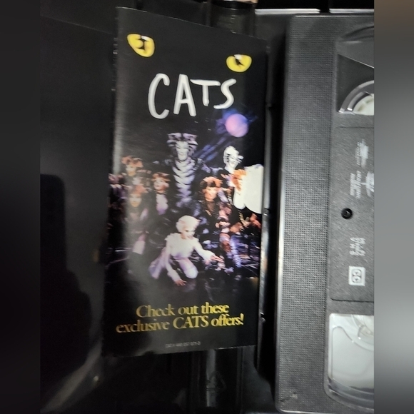 Cats the Musical VHS* 1998* Complete With Insert - Picture 4 of 7